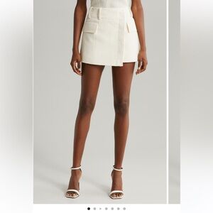 A.L.C. Cream Mini Skirt